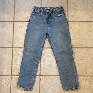 Curve Love The Ankle Straight Ultra High Rise